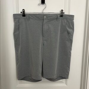 Columbia Gray Flat Front Shorts